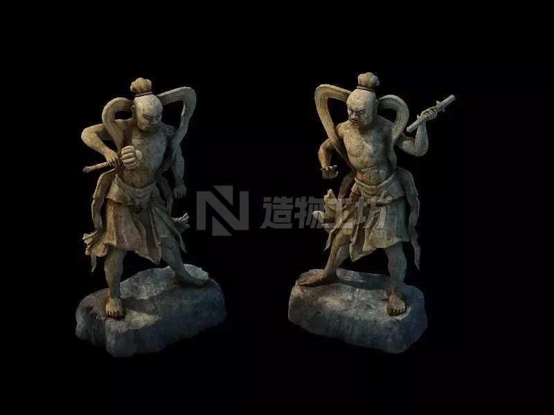 Game Model - General Stone Carving 3D model