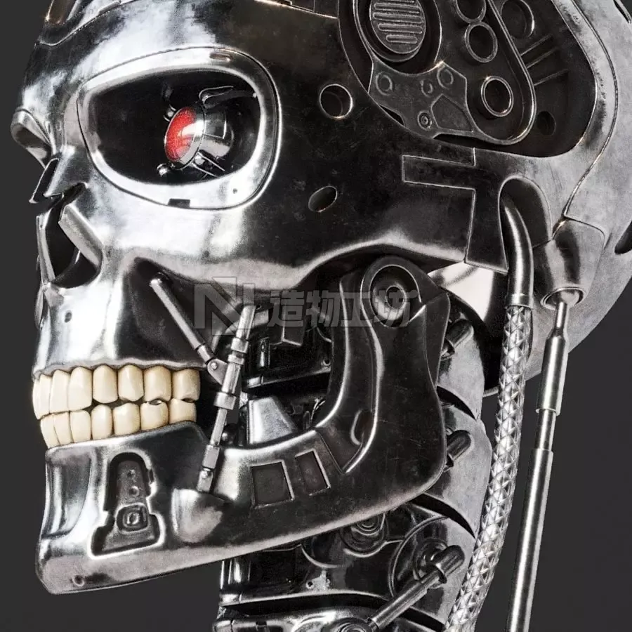 Terminator Bust 3D model